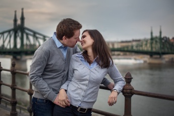 Engagement Session in Budapest, Hungary