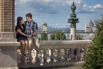 Verlobungsfotografie in Budapest, Ungarn