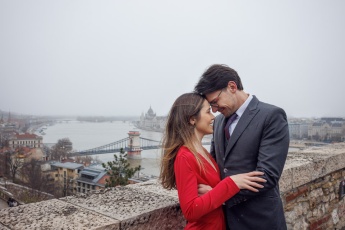 Engagement Photo Session in the Buda Castle