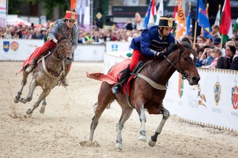 Pferd Wettbewerb in Ungarn