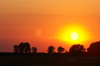 Sonnenaufgang Foto aus Ungarn