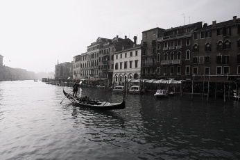 Venice Boat and Buildings