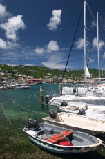 Hafen in Karibik Insel Saint Thomas