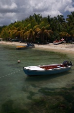 Boat on St. Maarten Island