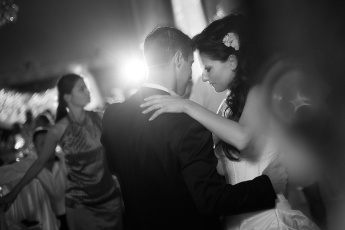 Fekete-fehér Esküvői Kép