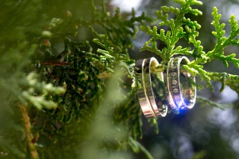 Wedding Rings with a Flare