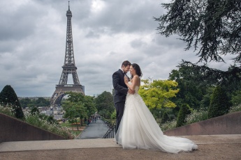 Wedding Photography in Paris, Eiffel Tower
