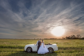 Ford Mustang Coupe Esküvői Fotózás