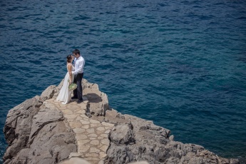 Hochzeitsfotografie beim Meer