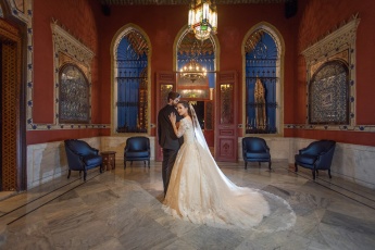 Hochzeitsfotografie in der Villa Linda Sursock in Beirut