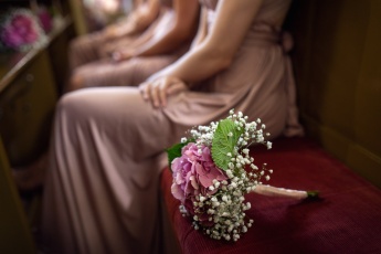Bridesmaids in the Church