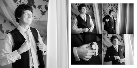Fekete-Fehér Esküvői Fotókönyv
